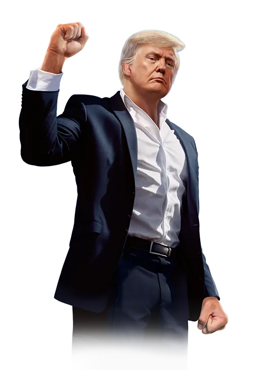 Trump Meme Coin Official Figure